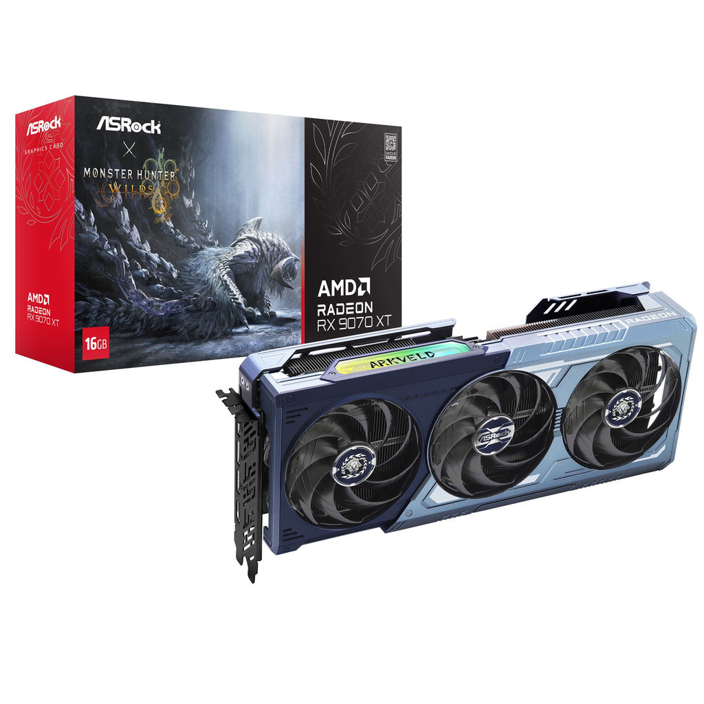 ASRock RX 9070 XT Monster Hunter Wilds Edition 16GB