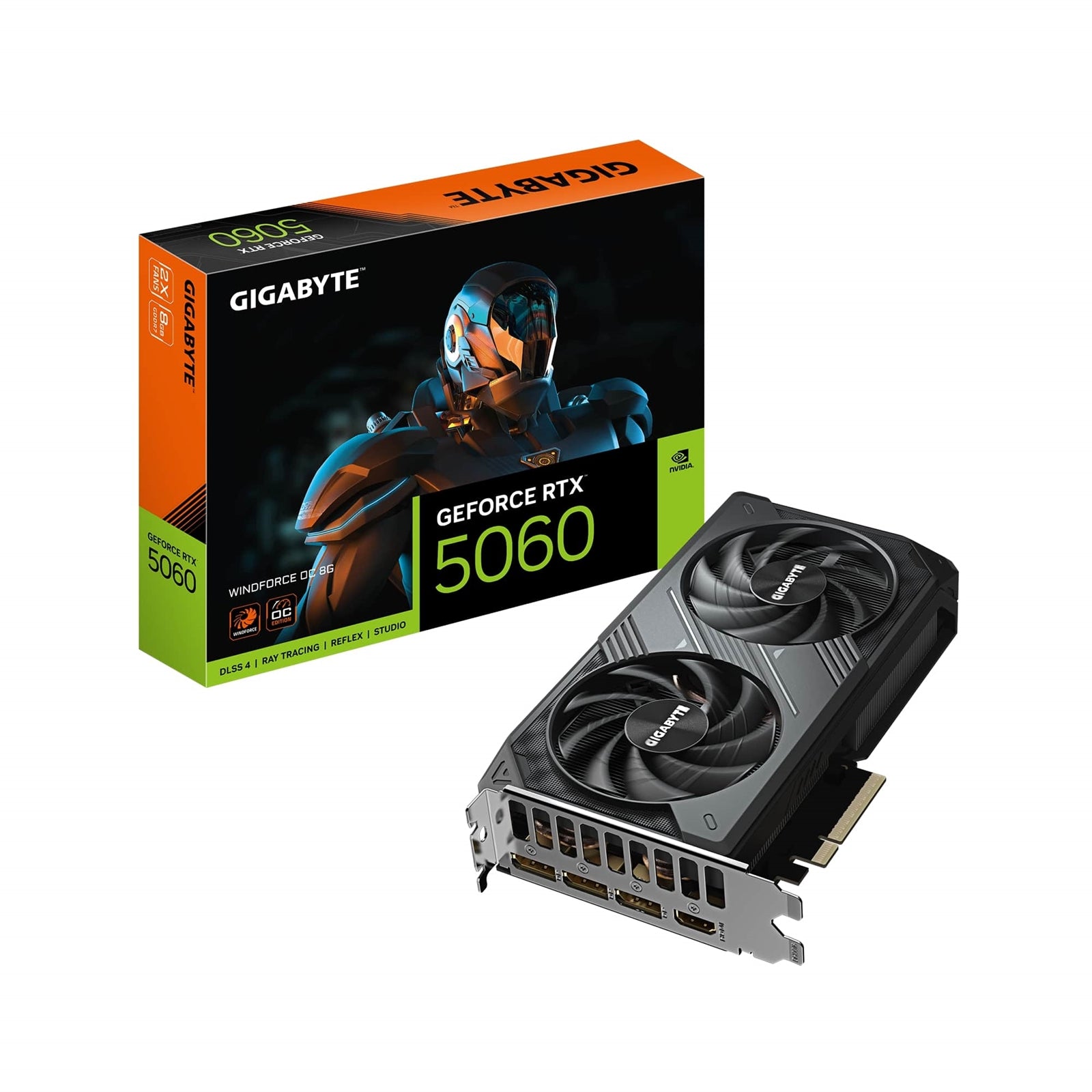 Gigabyte RTX 5060 Windforce OC 8GB